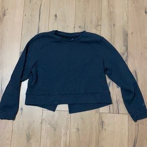 Adidas cropped long sleeve